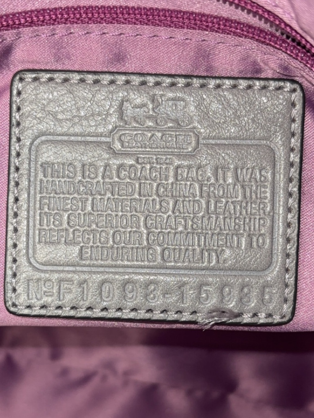 Coach 2010 Madison Dotted Op Art Sophia satchel and matching wallet EUC - Picture 13 of 14